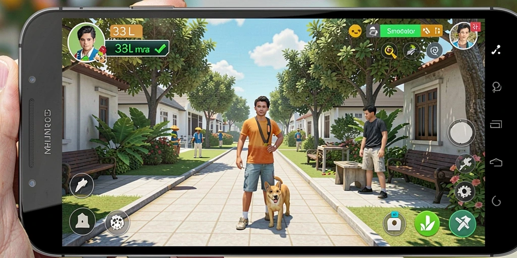 Tampilan gameplay 33L yang menarik dan interaktif.