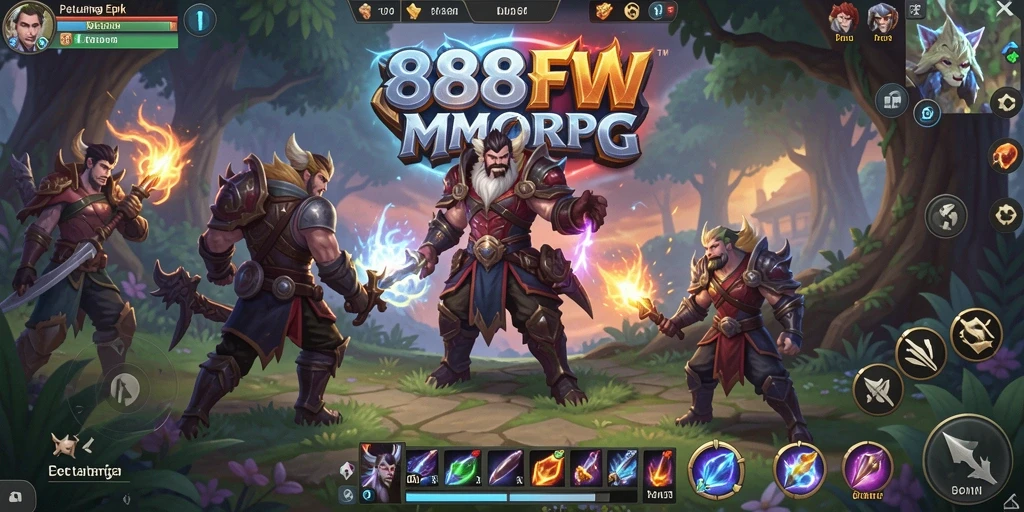 Tampilan gameplay seru di dunia 888FW yang penuh petualangan.