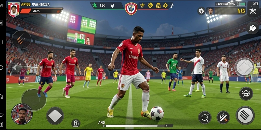 Tampilan gameplay seru dan kompetitif dari API66.