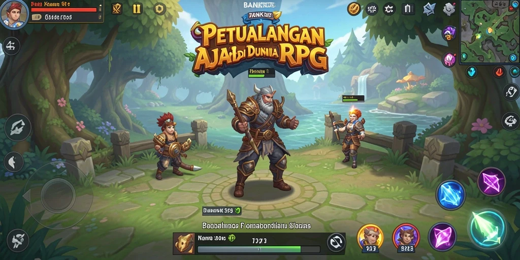 Gameplay RPG mendalam di BANK303 dengan karakter unik.