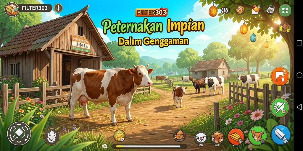 Pengalaman gameplay yang menarik dalam dunia pertanian.