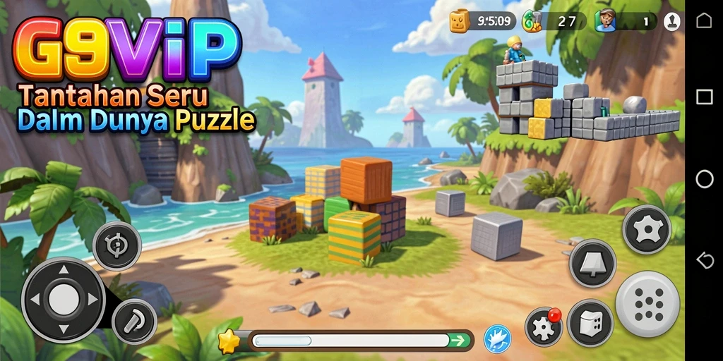 Gambar menarik dari gameplay yang mengasah otak di G9VIP.