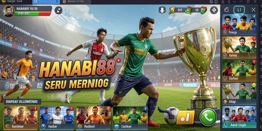 Tampilan menarik dari gameplay HANABI88 yang penuh aksi.