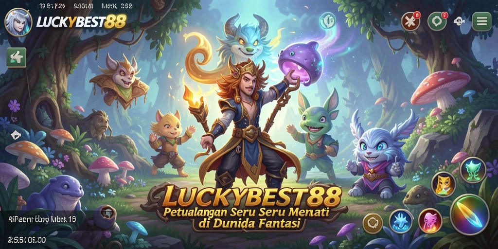 Screenshot menarik yang menunjukkan aksi dalam <strong>LUCKYBEST88</strong> dengan dunia petualang yang menakjubkan.