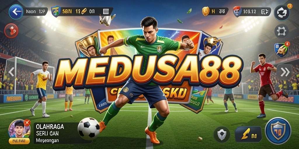 Tampilan gameplay MEDUSA88 yang menyenangkan dan penuh aksi.