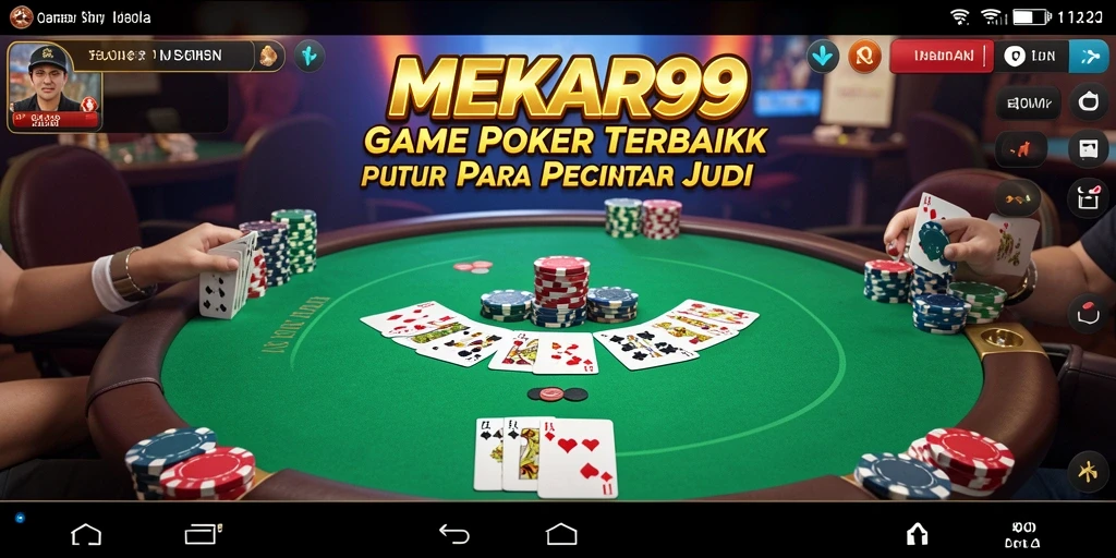 Tangkapan layar gameplay MEKAR99 yang seru dan mendebarkan.