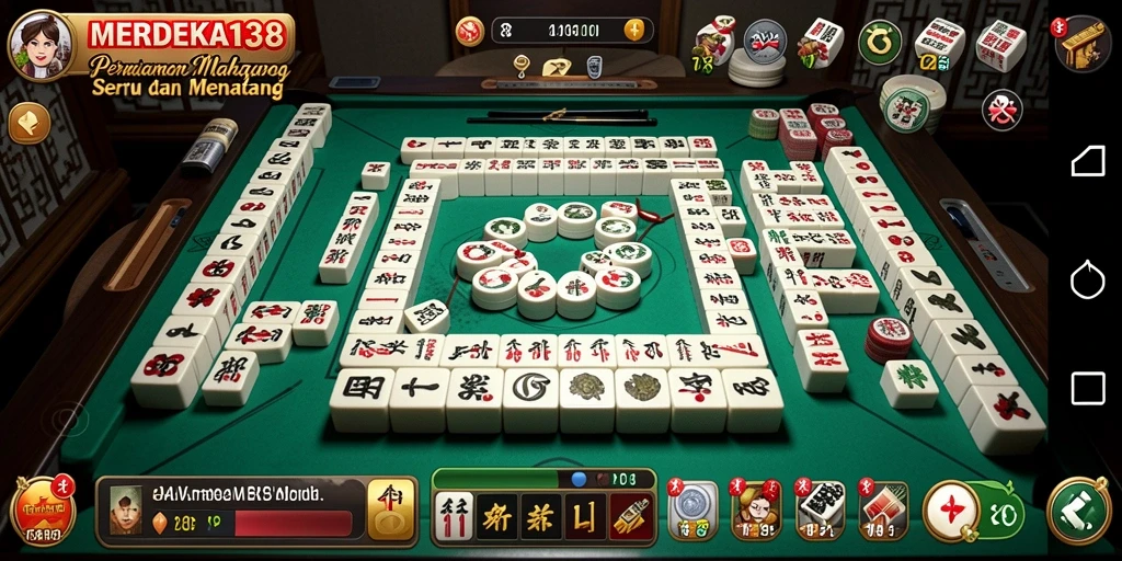 Tampilan gameplay seru dan menantang di MERDEKA138.
