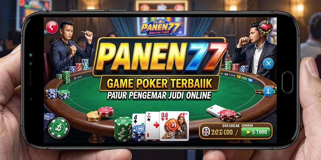 Tampilan gameplay seru dan mendebarkan dalam PANEN77.