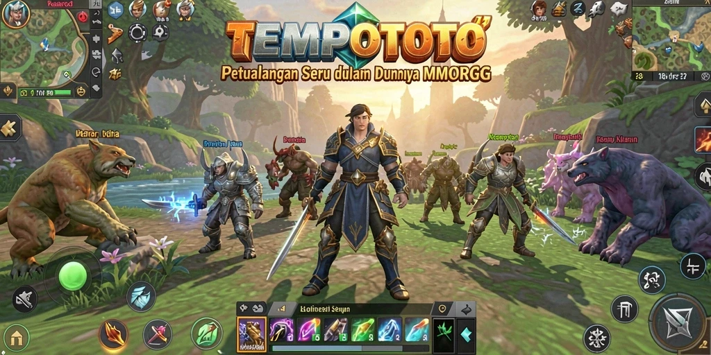 Gameplay seru dan interaksi dalam TEMPOTOTO.